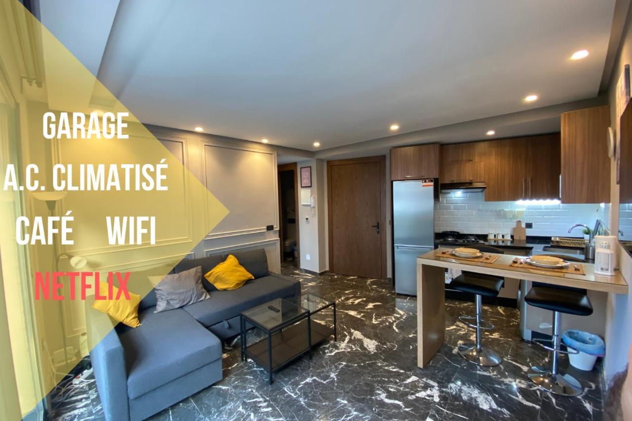 Lovely 1-Bedroom Rental Unit Near 2Mars/Habous Casablanca Bagian luar foto