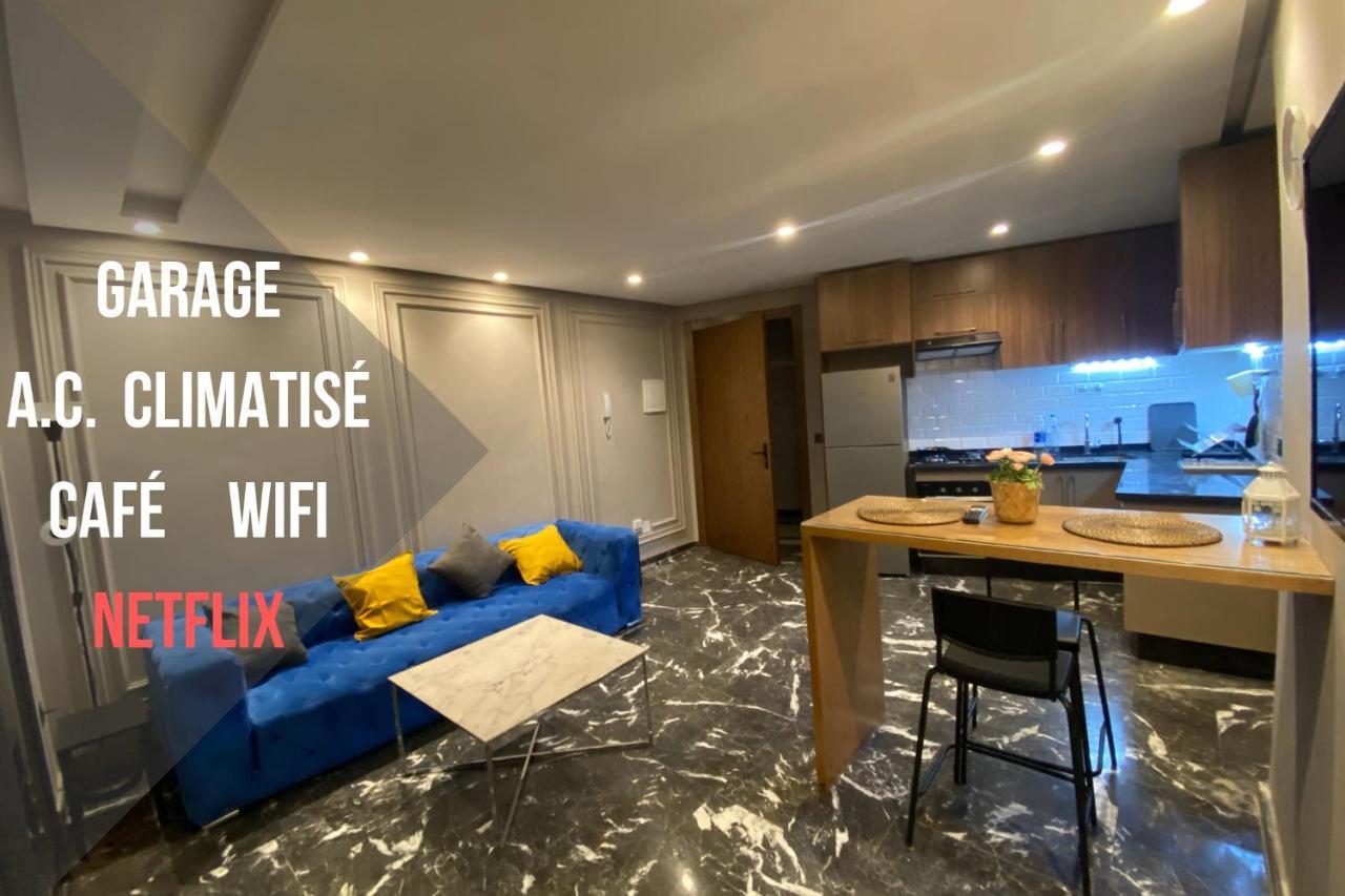 Lovely 1-Bedroom Rental Unit Near 2Mars/Habous Casablanca Bagian luar foto